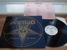 Venom Welcome To Hell 1ST PRESS  NICE AUDIO  BLUE TEXT OIS INSERT 1981 UK LP