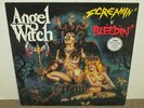 Angel Witch, Screamin N Bleedin, orig Killerwatt UK vinyl LP, 1985, EX/VG+,metal