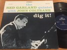 Red Garland Quintet John Coltrane Dig It  Prestige Stereo Blue Label Jazz LP