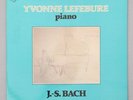 Yvonne Lefebure - BACH recital - Dufy cover -  french FY 065 - NM   lp