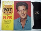 ELVIS PRESLEY - POT LUCK WITH ELVIS - 1962 VG+   LPM-2523  LONG PLAY LABEL