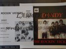 MEGA SALE:5 SLEEVES 14.99:ROCKIN` VICKERS:RUBY WRIGHT:SANDY NELSON:RECORD SLEEVE