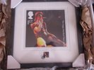 David Bowie Framed Ziggy Stardust Stamp  Limited Edition no 354 of 950 SEALED