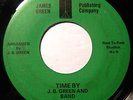 J.B. GREEN Time By/ Rock Me Baby 45 James Green  TX PSYCH FUNK BREAKS