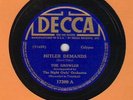 c 78 RPM Calypso The Growler/The Caresser Decca 17399 in E-