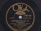 Louis Armstrong & His Sebastian New Cotton Club orchestra 78rpm Okeh 41448 JAZZ