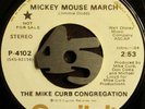 THE MIKE CURB CONGREGATION - Mickey Mouse March (PROMO copy 45) DRUM BREAK