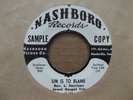 JEWEL GOSPEL TRIO - SIN IS TO BLAME - U.S. PROMO 45