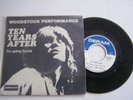 SP 2 TITRES VINYLE 45 T, TEN YEARS AFTER , WOODSTOCK IM GOING HOME . VG - / VG +