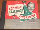Bing Crosby Christmas Greetings Decca Album No. A-715 3 78 Set