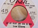 Tan Geers - Let My Heart and Soul Be Free 45 on Okeh  DJ Northern