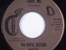 Doo Wop Rock & Roll 45 ROYAL JESTERS Love Me COBRA HEAR
