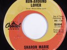 Girl Group Surf 45 SHARON MARIE Run-Around Lover CAPITOL HEAR