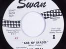 Instrumental Rockabilly Garage 45 LINK WRAY Ace Of Spades SWAN HEAR promo