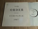 NEW ORDER - SUBSTANCE - 2 LP - RTD 50 - GERMANY 1987 - PRÄGEDRUCK-COVER
