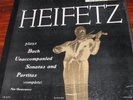RCA LM  -  6150 Heifetz Bach Solo Violin  Sonatas + Partitas 3 LP