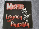 MISFITS: Legacy of Brutality, Plan 9 1985 Press Original No Barcode, OOP LP  kbd