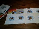 Set of Thirty-two (32) George Strait Country 45 RPM Records Very good or Better