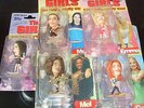 5 spice girls figures in boxes