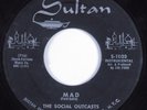 Instrumental Exotica Tittyshaker 45 SOCIAL OUTCASTS Mad SULTAN HEAR