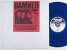 DAMNED The Captains Birthday Party Live . . . STIFF LP VG++ UK blue vinyl