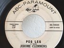 Popcorn Soul Mod R&B PROMO 45 Jerome Clemmons Peg Leg on ABC HEAR