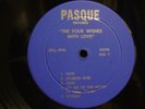 FOUR WISHES “With Love” LP Pasque label Rare Private Press Garage Lounge Psych