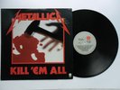 METALLICA KILL EM ALL PROMO LP MEGAFORCE RECORDS RARE BRAZIL