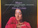 MITSUKO UCHIDA Mozart 3 Piano Sonatas, Fantasia LP 412 617-1 Philips 1984