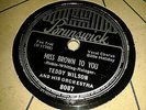 BILLIE HOLIDAY with Teddy Wilson: MISS BROWN TO YOU.  US.78rpm (1938)