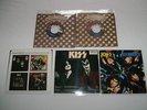 KISS  (5)  45 RECORDS  CRAZY CRAZY NIGHTS  DETROIT ROCK CITY  GREEN VINYL  RARE