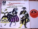 Bizet, L’Arlesienne & Carmen Suites: Cluytens UK Columbia LP - SAX 2566 - 1st Ed
