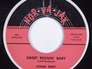 Rockabilly 45 SONEE WEST Sweet Rockin' Baby NOR VA JAK HEAR