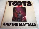 TOOTYS AND THE MAYTALS   TOOTS LIVE ** 1980 ISLAND LP