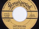 Rockabilly 45 PEANUTS WILSON Cast Iron Arm BRUNSWICK promo HEAR