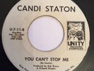 Northern Soul 45 Candi Staton You Can't Stop Me/Now You've Got The Upper Hand