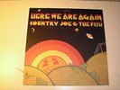Country Joe & The Fish-Here We Are Again Reissue Vinyl LP 180gr Comet records