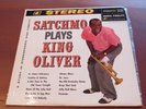 SATCHMO PLAYS KING OLIVER LP AFSD 5930 1960 JAZZ RECORD Vinyl M- Please Look