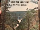 Cedar Creek In The Wind LP 1976 rare private SSW rural folk psych hippie Private
