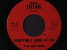 TRI-TONES: Teardrops / Everytime I Think Of You 45 (sample copy, sm wol)
