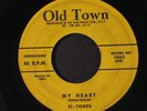 FI-TONES: My Heart / My Faith 45 (plays well) Vocal Groups