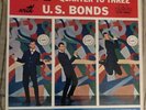 Gary U.S. BONDS Dance 'Til Quarter To Three With MONO 1961 LP WHITE LABEL PROMO