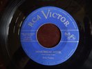 Rare Elvis 45 Canada Blue Label Heartbreak Hotel/I was the one 47-6420