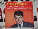 Elvis Presley 45 Record 47-9600 We Call on Him / You'll Never Walk Alone N MINT