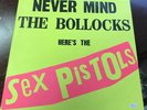 NEVER MIND THE BOLLOCKS HERE'S THE SEX PISTOLS V 2086 1977 LP EX/EX