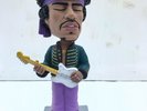 Funko JIMI HENDRIX PURPLE HAZE Bobble Headknocker Wacky Wobbler Wackelkopf 2009