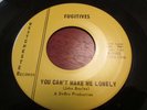 THE FUGITIVES MICHIGAN GARAGE 45 ON WESTCHESTER LABEL W-1002 I DON'T WANNA TALK