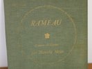 Rameau L'oeuvre de clavier Marcelle Meyer les discophiles français DF 98-99