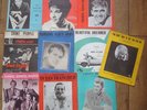 1960s MUSIC SHEETS SHANE FENTON DUSTY JOHN LEYTON BILLY FURY ADAM FAITH  (10)