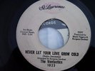 The Vontastics Never let your love grow cold St  vg ++ Original us.